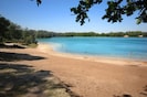 The beach of the 'Blue Lake' is less than 15 minutes away - great for swimming!