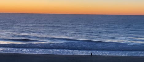 Balcony view, awaiting sunrise