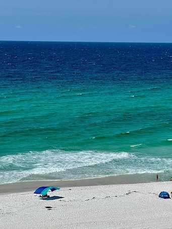 GULF front, direct gulf front doesn't get any closer from the 9th floor