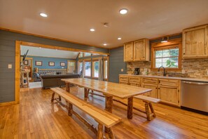 Giant Kitchen - Giant custom kitchen with massive table