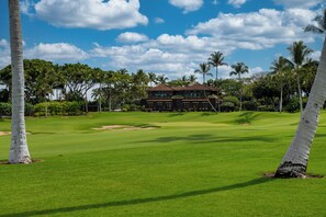 Situated on the 18th Fairway of the Hualalai Golf Course