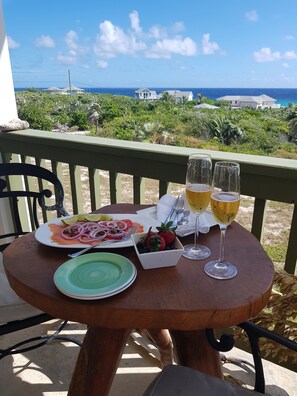 Breakfast by the ocean...