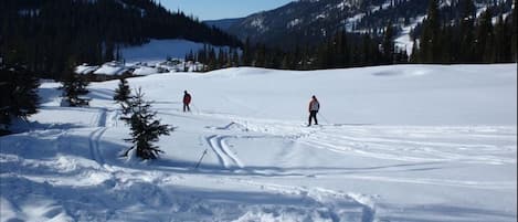 The ski run that is just seconds from the door