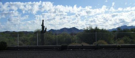 Desert and Mountain Views. AMAZING sunsets.