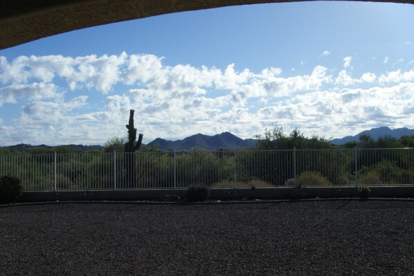 Desert and Mountain Views. AMAZING sunsets.