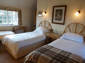 The triple bedroom - 3 single beds