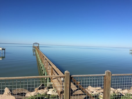 Private 385' pier on Copano Bay