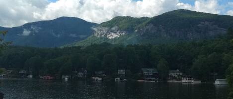 View from the covered porch.