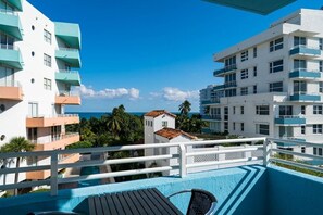 Ocean views from your front balcony!