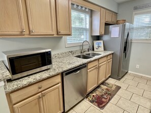 Kitchen - Refrigerator w/Ice & Water Dispenser & all Stainless Steel Appliances