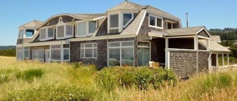 View of The Neskowin House from the beach!