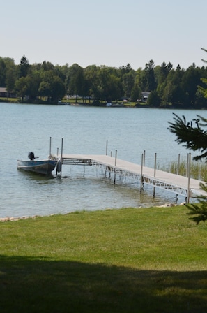 Private Dock for your use with row boat available