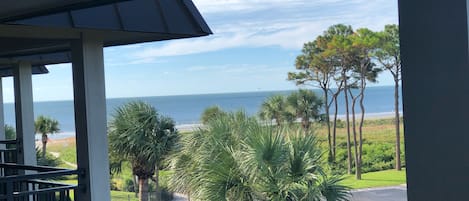 Beautiful view of the ocean from your balcony 