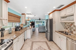 Kitchen view 1