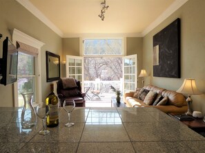 2nd Floor East breakfast bar and living room