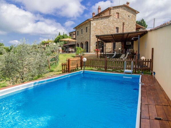 Schwimmbad, Eigentum, Haus, Grundeigentum, Gebäude, Villa, Freizeit, Urlaub, Estate, Zuhause