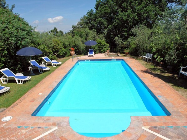 Schwimmbad, Eigentum, Freizeit, Gras, Haus, Grundeigentum, Urlaub, Villa, Spiele, Gebäude