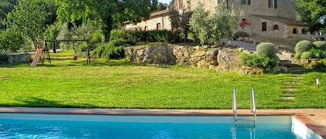 Piscina, Proprietà, Paesaggio Naturale, Costruzione, Casa, Estate, Tempo Libero, Villa, Immobiliare, Acqua