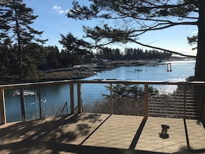 View from the deck