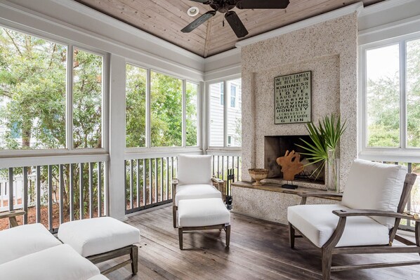 First Floor: Back Porch