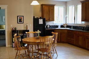 Dining and Kitchen (table has extra leaves)