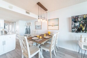 Lazy brunches, sunset dinners, & laughter-filled game nights—this cozy dining space is made for unforgettable moments!