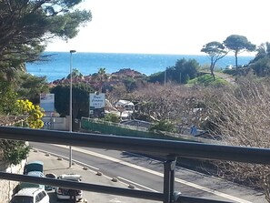 Vista para a praia ou o mar