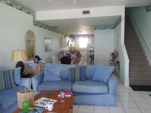 View of Condo # 12 from Patio Doors