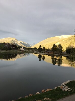 Perfect view from deck