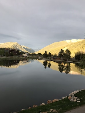 Perfect view from deck