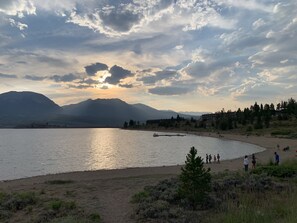 Beautiful Lake Dillon. View from Rec Path