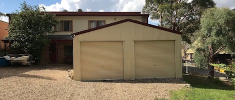 2 storey house with  fenced yard