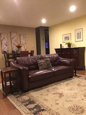 Large open family room.