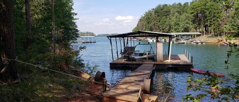 Covered Dock on Lake Hartwell