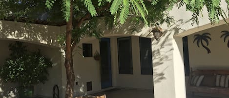 Entryway into Pool House