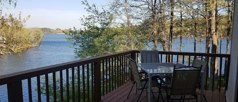 Come relax on the deck, and enjoy the views.