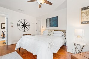 Bedroom 2 with queen bed. 