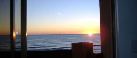 View from the living room - truly beachfront