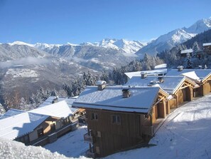 Vue du balcon de l'appartement