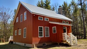 Front of farmhouse