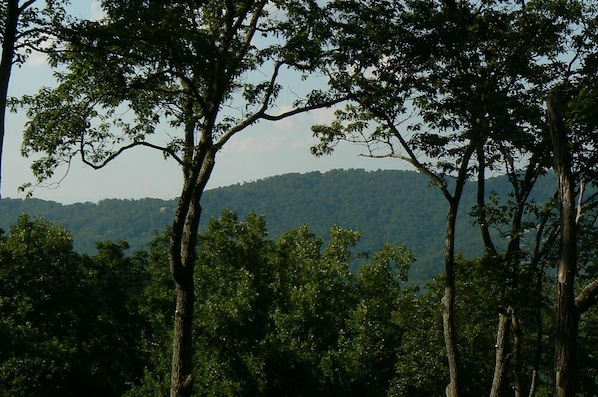 Blue Ridge Mountains from rear deck.