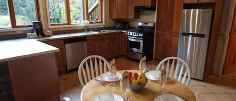 Kitchen and Dining Area