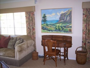Desk area