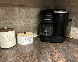 Kaffe och/eller kaffebryggare