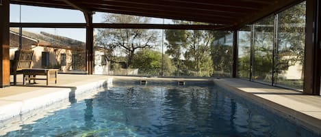 Interior de la piscina