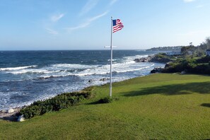 Looking south along the east side of Bailey Island toward Land's End.