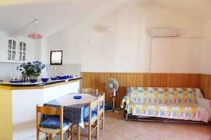Kitchen and dinning area