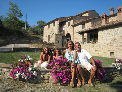 ancient tuscany House with character with garden and swimming pool