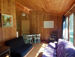 Dining room and living room