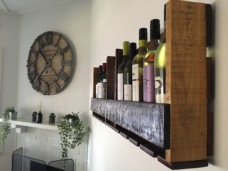 Dining Room, choice of wines to purchase at your convenience